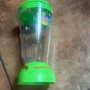 Margaritaville booze in a blender cup